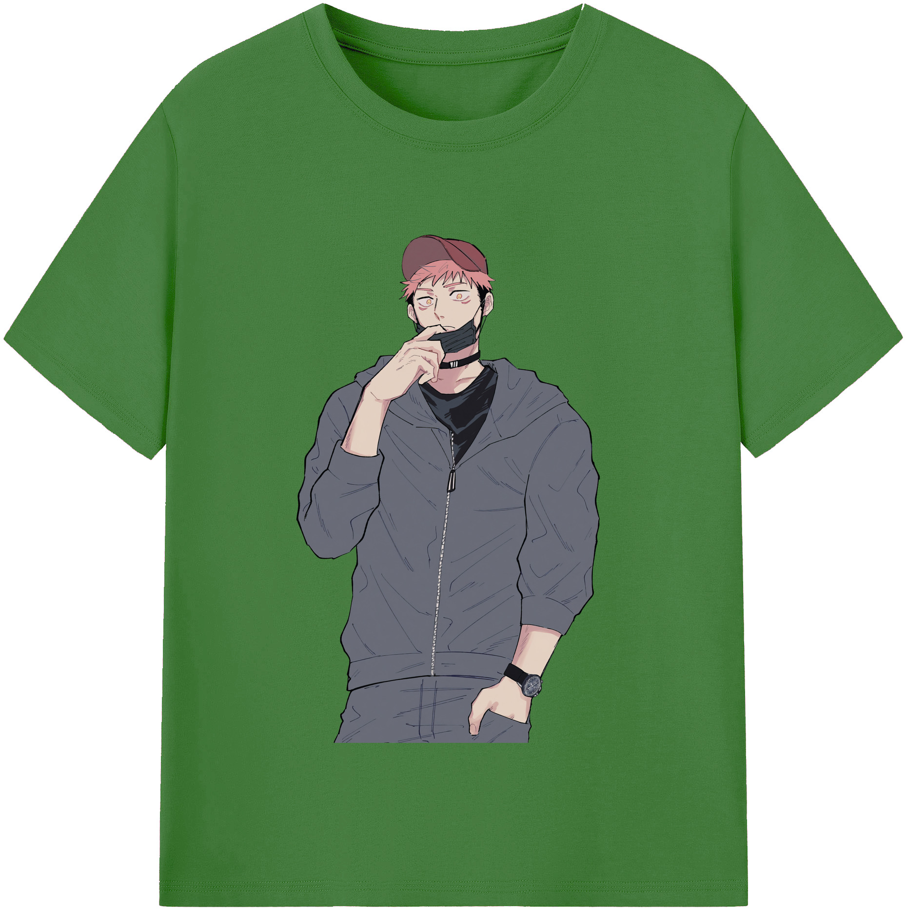 （画像用） 呪術廻戦 Jujutsu Kaisen レディースカジュアルプリントTシャツ（綿100％）